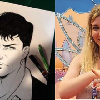 La disegnatrice Fabiana Fiengo illustra l’episodio inedito “I denti della paura” per la prima volta in Dylan Dog