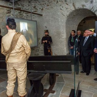 La visita inaugurale della nuova sezione