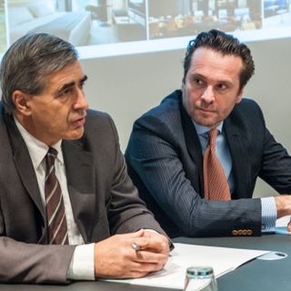 L'assessore regionale alla Sanità, Antonio Fosson (sin.) e Luca Friggerio, Amministratore univo della Casino de la Vallée spa
