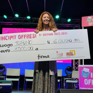 Incipit offresi: Carlotta Marricco di Aosta vince la nona edizione del talent letterario per aspiranti scrittori