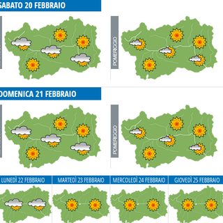 Infografica Centro Multifunzionale Regione autonoma Valle d'Aosta