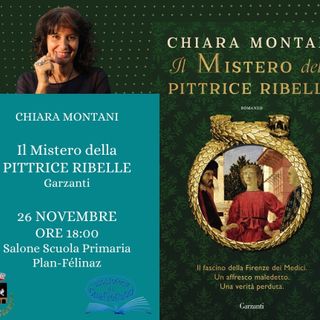 La scrittrice Chiara Montani ospite della Biblioteca comunale di Charvensod