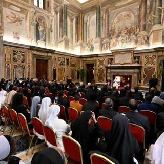 L'udienza di Papa Francesco alla comunità del Clarettianum, 7 novembre 2022