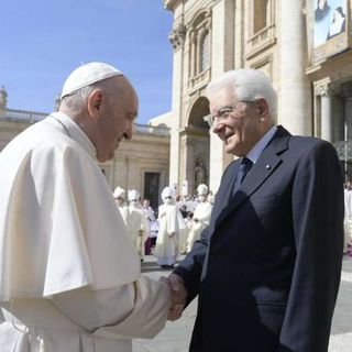Papa Francesco e Sergio Mattarella