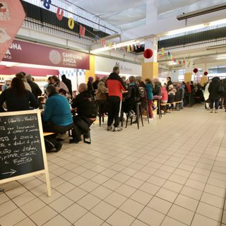 Street food contadino di Coldiretti: 2.000 persone accolte nel ristoro con prodotti  #madeinvda