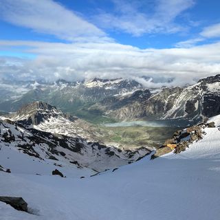 Val d'Ayas: Nei pressi del Rifugio Quintino Sella al Felik