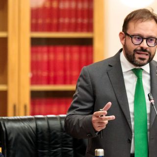 Stefano Aggravi (ds) con il vice capogruppo Dino Planaz