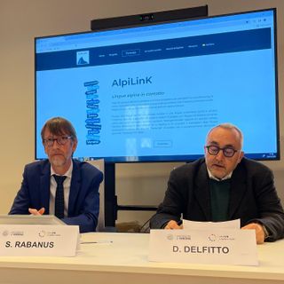 Stefan Rabanus e Denis Delfitto, Università di Verona