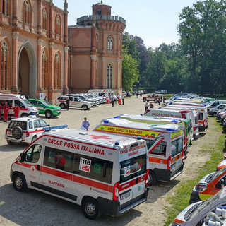Nuova ambulanza per il Comitato di Aosta della CRI