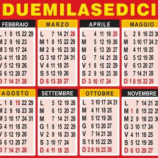 Il 2016 l’anno delle settimane corte e ponti lunghi