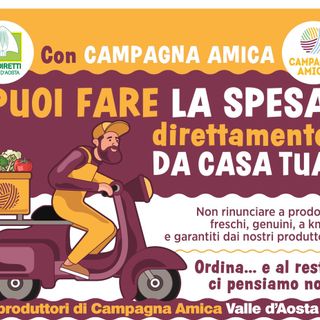 Coronavirus: le aziende  agricole di Coldiretti - Campagna Amica consegnano a domicilio