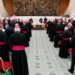 Il Papa con la Conferenza Episcopale Italiana nel 2022