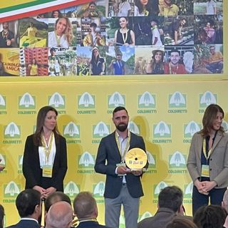 Didier Chapoz alla premiazione