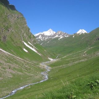 Il vallone di Chavanne, teatro della disgrazia