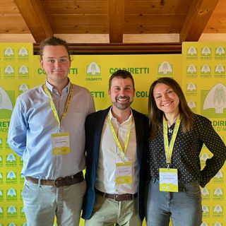 Fabien Bionaz, Alessio Nicoletta e Stephanie Anselmet