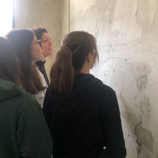 Le Classe terze SS1°IS san FRancesco a Bolzano e Dacau con l'aiuto degli Alpini
