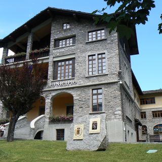 Il Municipio di Courmayeur