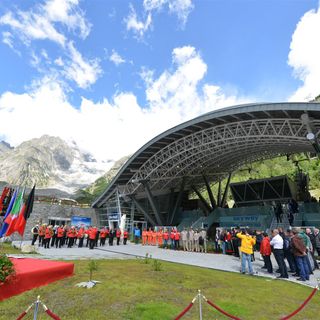 L'inaugurazione di SkyWay lo scorso giugno