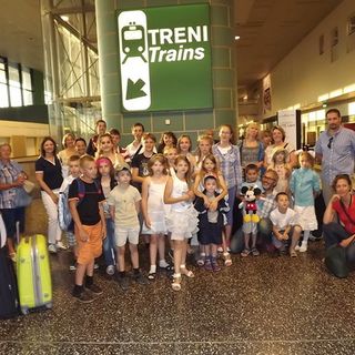 Un gruppo di bimbi di Chernobyl arrivato in Valle quest'estate