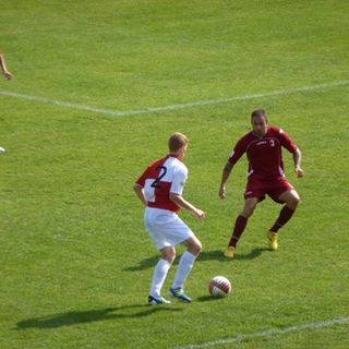 Nella foto di repertorio, un'azione durante una partita del Valle d'Aosta