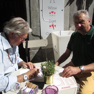 A destra Delio Donzel