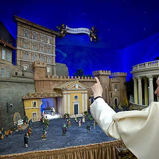 IL PRESEPE DEL PAPA
