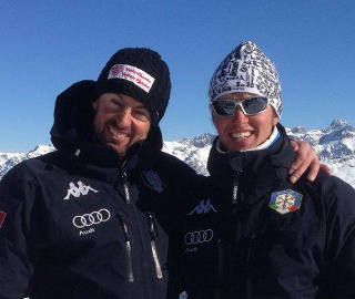 Ivan, a sinistra, e Simone Origone