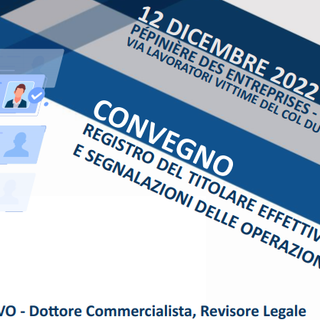 Convegno su Titolare Effettivo