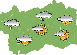 Incursione del freddo nel fine settimana valdostano