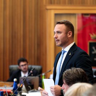 Andrea Manfrin, capogruppo Lega VdA Consiglio Valle
