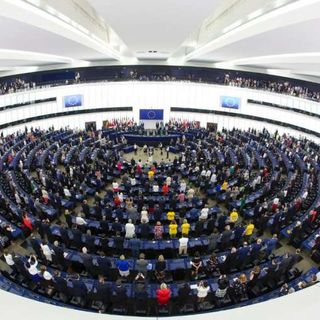 Il Parlamento Europeo a Bruxelles