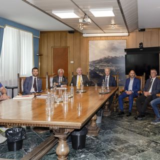Visita istituzionale del Presidente del Consiglio del Dipartimento della Savoia alla Giunta regionale valdostana