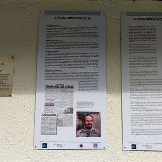 Rhemes ND: Inaugurazione targa commemorativa a Giovanni Selis, nel 36° anniversario della scomparsa