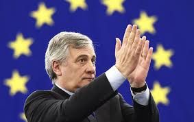 Antonio Tajani presidente del Parlamento Europeo