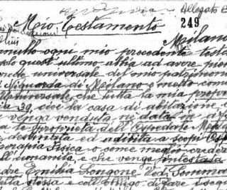 Testamenti olografi, al via il registro volontario