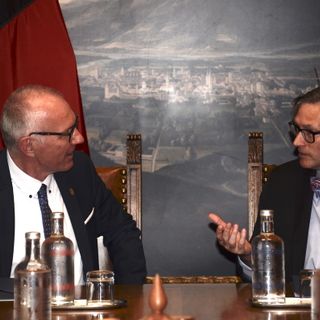 Visita del Comsole Usa in Valle d'Aosta