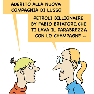 LA VIGNETTA DELLA SETTIMANA: BENZINA AL MASSIMO SALARI AL MINIMO