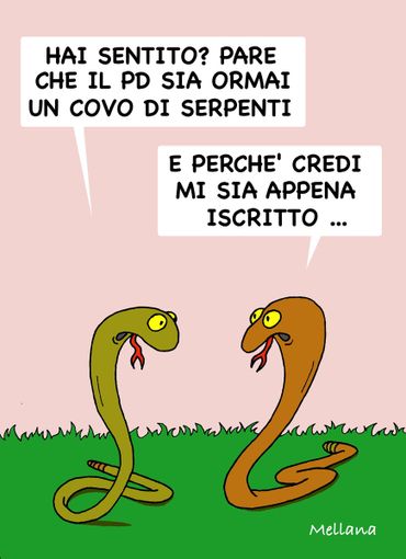 LA VIGNETTA DELLA SETTIMANA di Almor e Mellana LA VIGNETTA DELLA SETTIMANA di Almor e Mellana