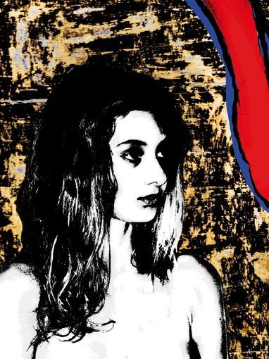 Particolare di una delle opere di Patrizia Nuovolari in mostra a San Lorenzo