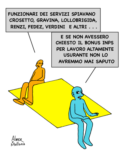 LE VIGNETTA DELLA SETTIMANA...NEL PALLONE