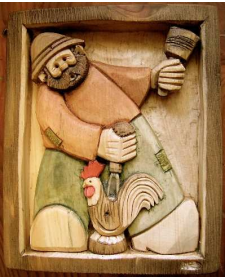 Corso di scultura su legno a Gressan