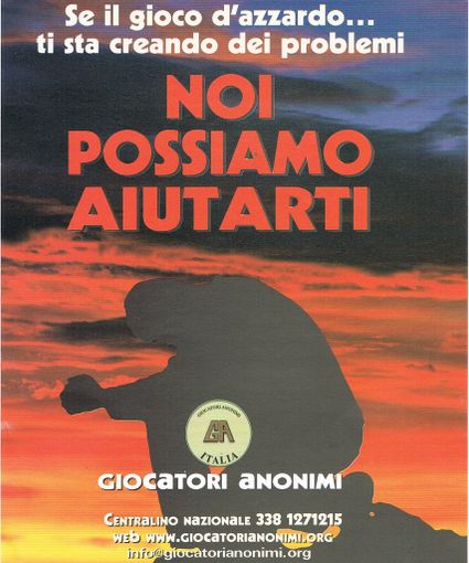 Costituito a Ivrea gruppo Giocatori Anonimi per combattere gioco compulsivo
