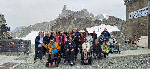 AISM Valle d'Aosta conquista il Monte Bianco: a Skyway una giornata che dimostra come l'accessibilità possa portare tutti in vetta