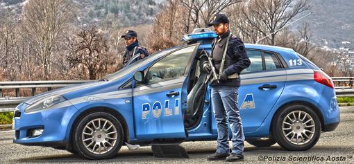 Controlli di Polizia sulle strade valdostane Controlli di Polizia sulle strade valdostane