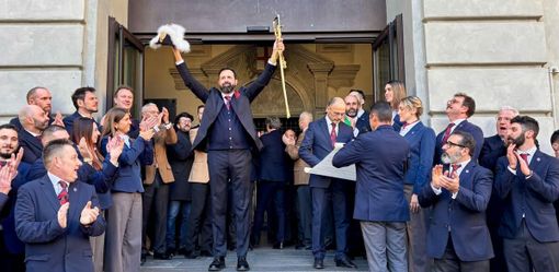 Storico Carnevale di Ivrea 2026: il generale Mario Livio Gusta debutta nel giorno dell’Epifania