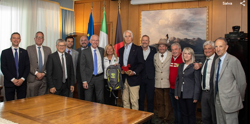 La Giunta regionale incontra il presidente del Coni La Giunta regionale incontra il presidente del Coni