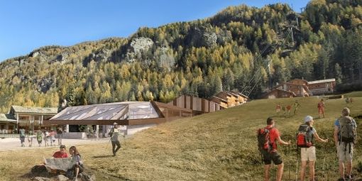 Prende forma la nuova telecabina Champoluc-Crest a otto posti Prende forma la nuova telecabina Champoluc-Crest a otto posti