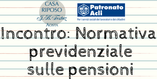 Al JB Fesyaz si parla di pensioni e reversibilità Al JB Fesyaz si parla di pensioni e reversibilità
