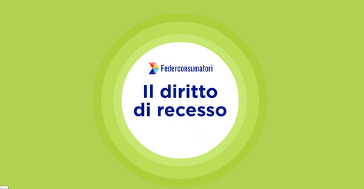 Diritto di recesso: ecco cosa prevede il Codice del Consumo Diritto di recesso: ecco cosa prevede il Codice del Consumo