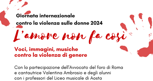 “L’AMORE NON FA COSÌ: VOCI, IMMAGINI, MUSICHE CONTRO LA VIOLENZA DI GENERE” “L’AMORE NON FA COSÌ: VOCI, IMMAGINI, MUSICHE CONTRO LA VIOLENZA DI GENERE”